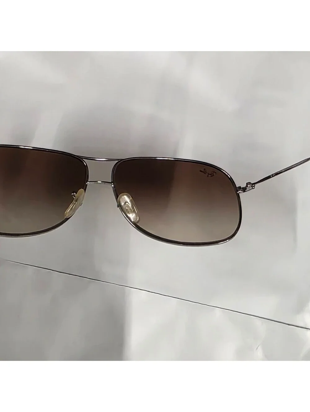 Ray-Ban Unisex Grey Gradient Aviator Sunglasses RB3267 003/8G